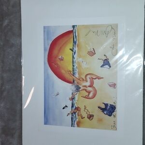 Jill Neal printed signed free at last limited print